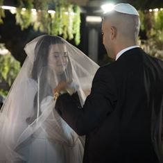 לזוג הזה הייתה סגירת מעגל מרגשת בחתונה